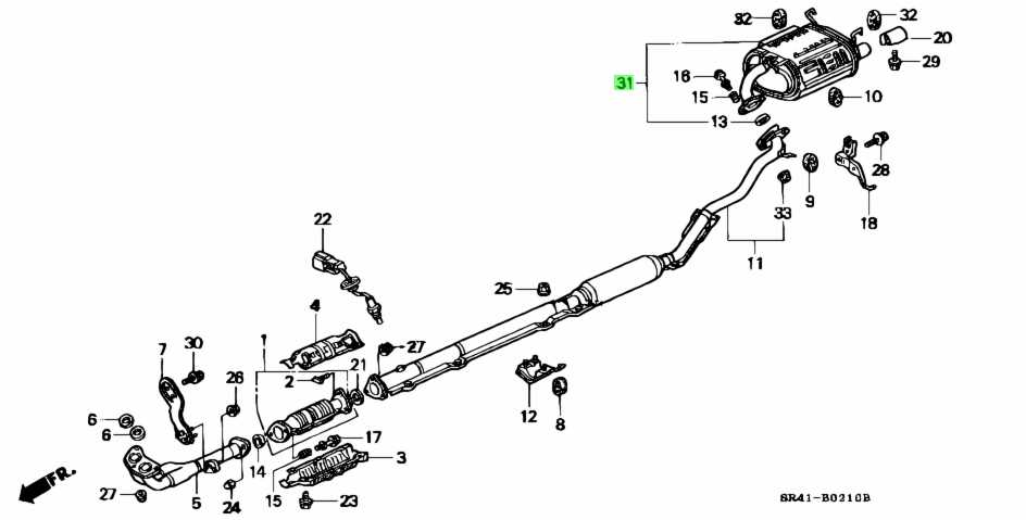 How To Read And Understand A 2003 Honda Civic Exhaust System Diagram