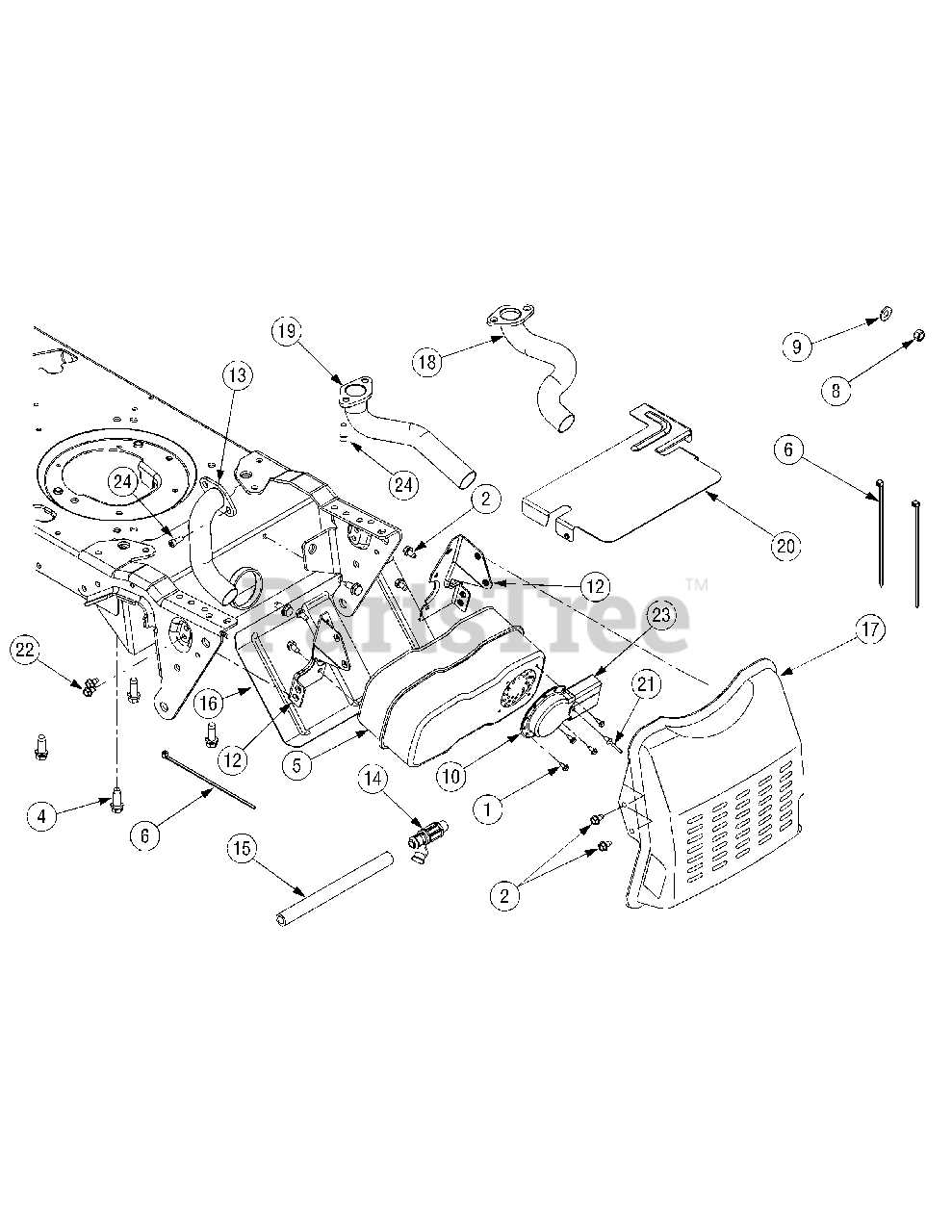 Understanding The Cub Cadet LT1050 Carburetor Diagram For Optimum