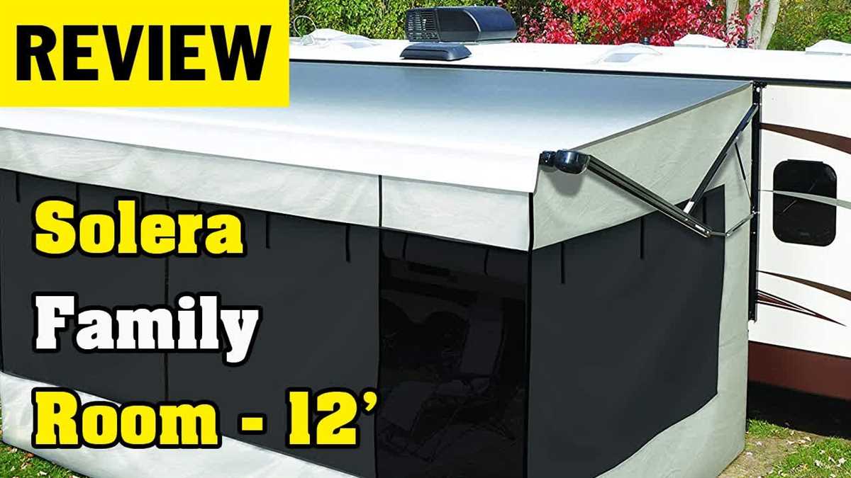 Exploring The Solera Rv Awning Parts Diagram A Comprehensive Guide